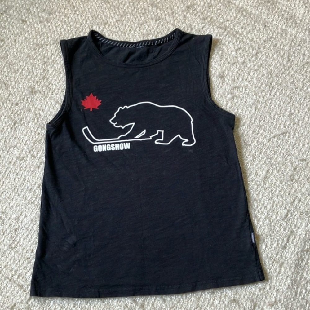 🏒 GONGSHOW HOCKEY GEAR MENS SIZE SMALL CANADIAN HOCKEY TANK